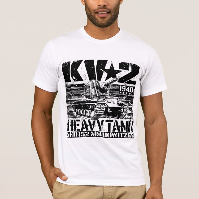 T-shirt KV-2 Char lourd soviétique (Devant)
