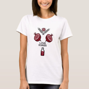 T-shirt Kvas de betterave vivant – Fermentation folkloriqu
