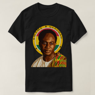 T-shirt Kwame Nkrumah panafricain – Chemise Ghana 