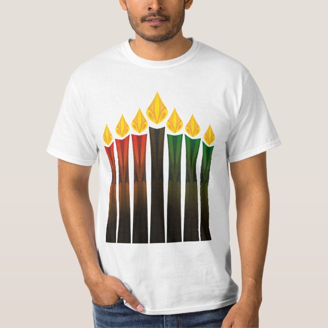 T-shirt kwanzaa cand (Devant)