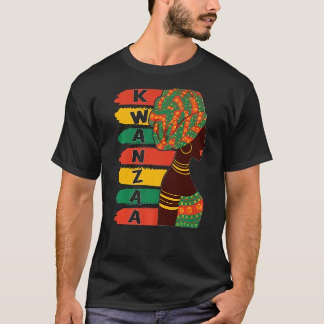 T-shirt Kwanzaa Seven Principles African American Women Wi (Devant)