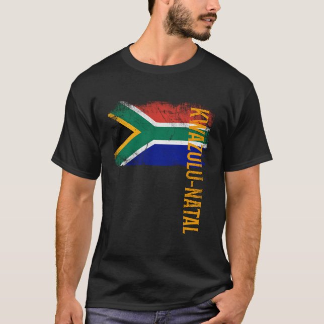 T-shirt Kwazulu-Natal (Province) Afrique du Sud Chemise Po (Devant)