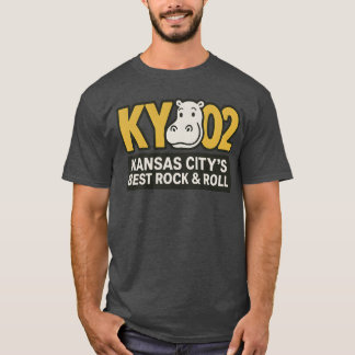 T-shirt KY 102 Kansas City Rock Radio Vintage