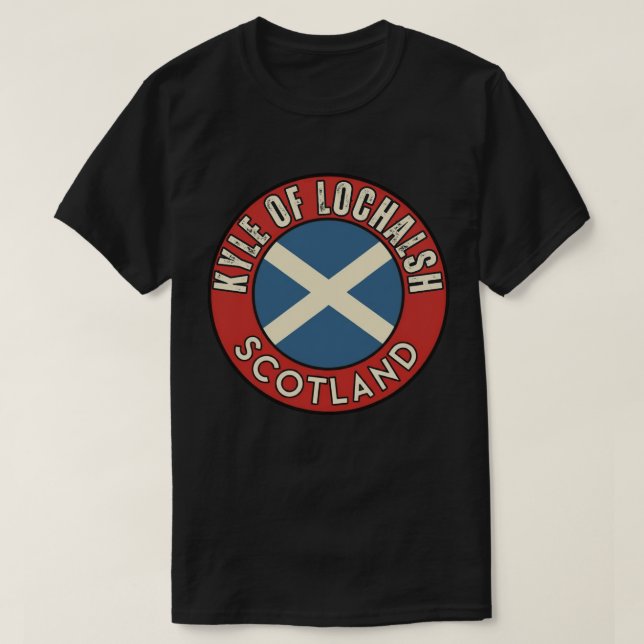 T-shirt Kyle de Lochalsh, Écosse (Design devant)