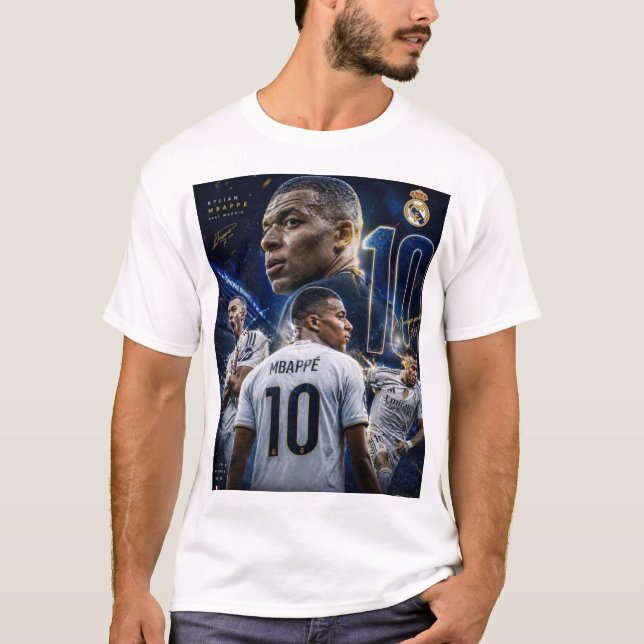 T-shirt Kylian Mbappé (Devant)