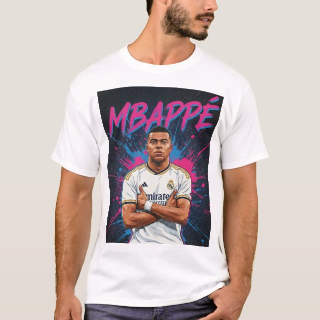 T-shirt Kylian Mbappé (Devant)