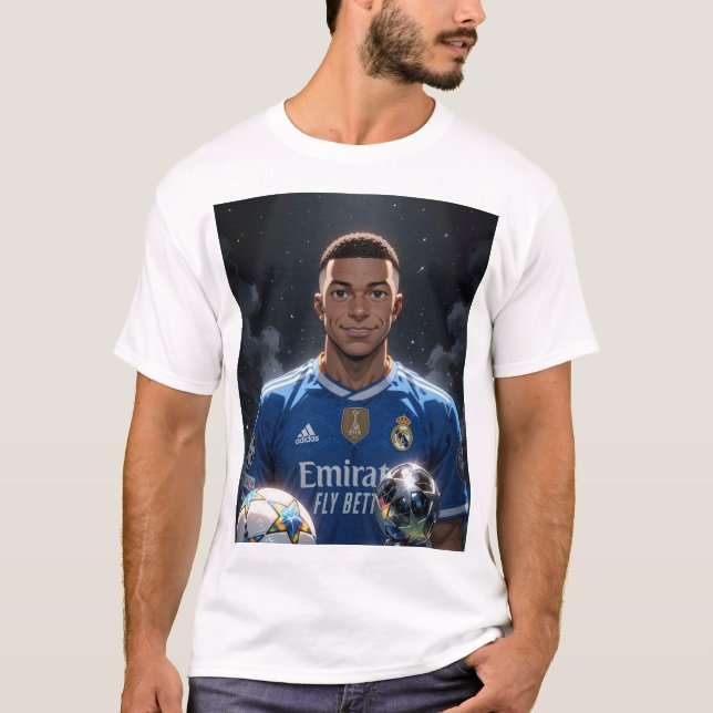T-shirt Kylian Mbappé (Devant)