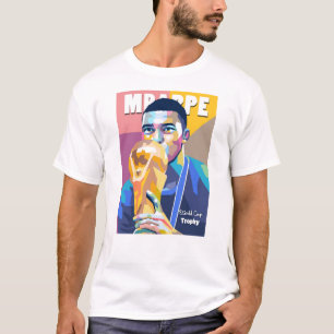 T-shirt Kylian Mbappe dans WPAP
