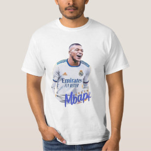 T-SHIRT KYLIAN MBAPPE REAL MADRID