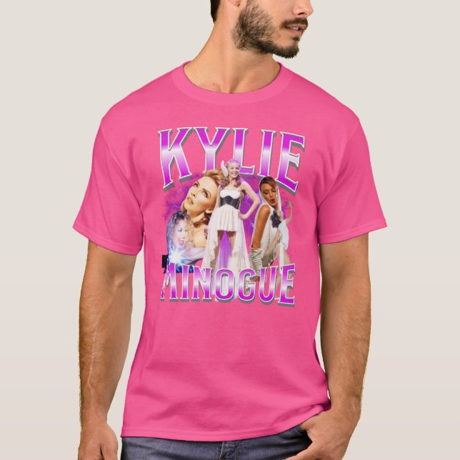 T-shirt Kylie Minogue Bootleg 90s retro (Devant)