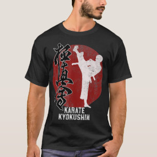 T-shirt Kyokushin Karate Japonais Cadeau d'art martial