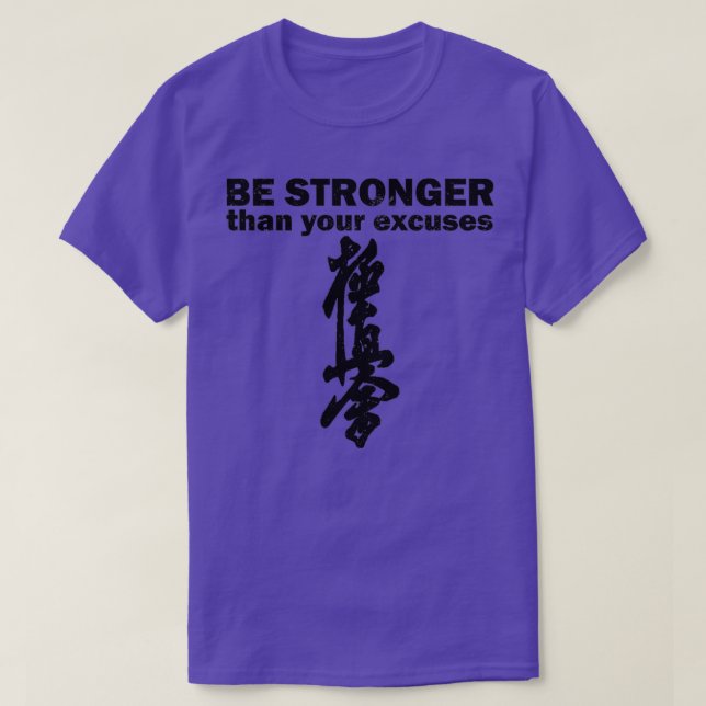 T-shirt Kyokushin Karate Leçon 1 (Design devant)