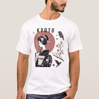 T-shirt Kyoto Japonaise conception femme