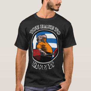 T-SHIRT KYRIAKOS GRIZZLY VOUS DEVEZ LE VIVRE GRÈCE POWERL