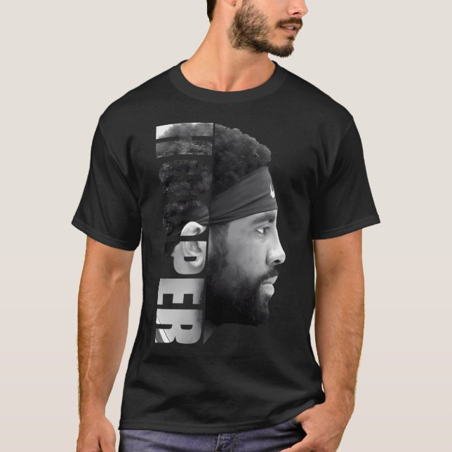 T-shirt Kyrie Irving - Hooper - Blackwhite (Devant)