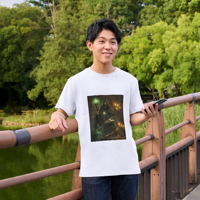 T-shirt Kyrzon Portrait – Dark Fantasy Character Art (Créateur téléchargé)