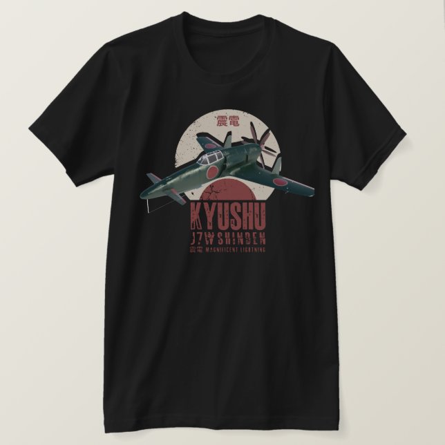T-shirt Kyushu J7W Shinden (Design devant)