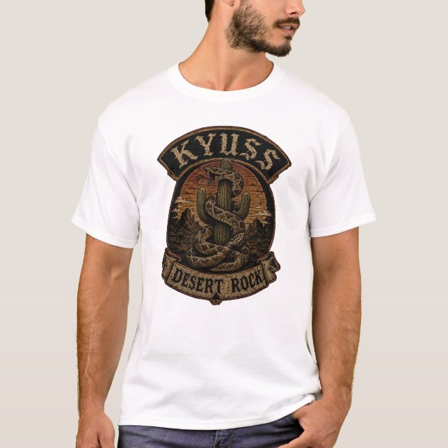 T-shirt kyuss (Devant)