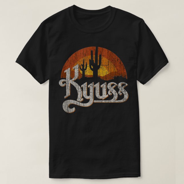 T-shirt Kyuss Sunset 1987 Classic  (Design devant)