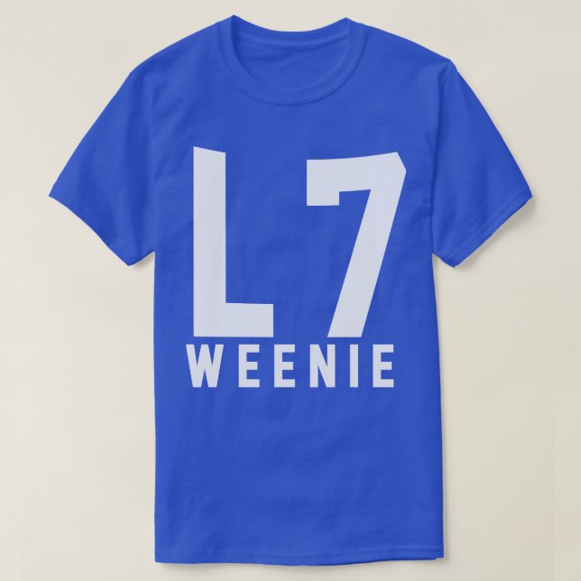 T-shirt L7 Weenie (Design devant)