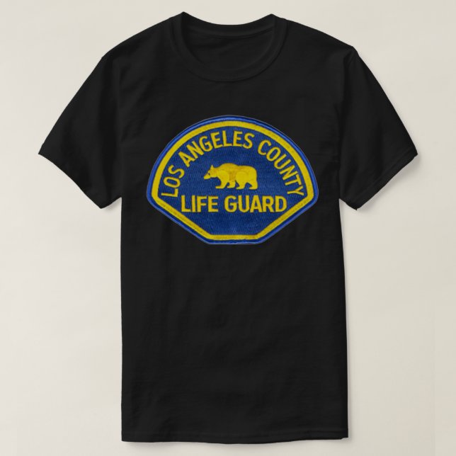 T-shirt L A Comté Lifeguard (Design devant)