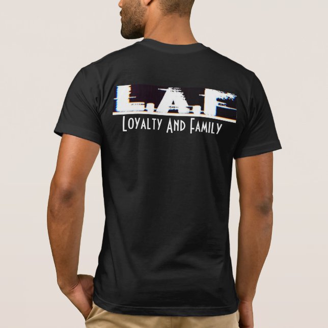T-SHIRT L.A.F T (Dos)