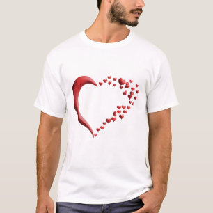 T-shirt "L’amour dans l’air" "Le croissant de l’amour"