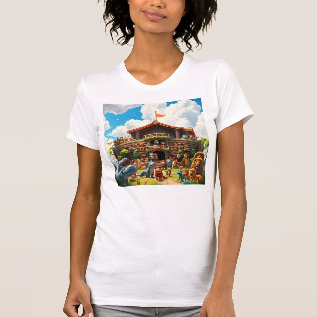T-shirt L’Arche de la joie de Noé (Devant)