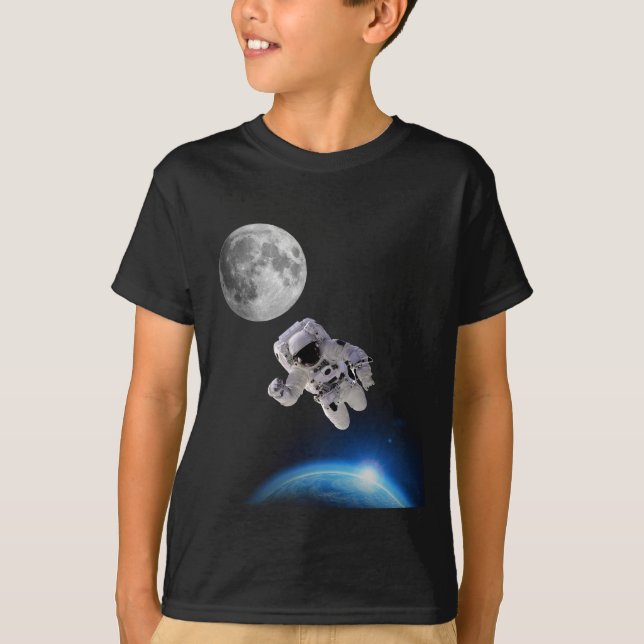 T-shirt L’astronaute de Boy dans l’espace (Devant)