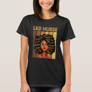 T-shirt L&d Infirmière Infirmière Amour Infirmière Étudian