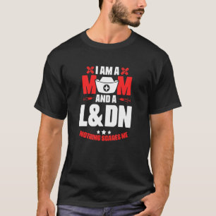T-shirt L&dn Maman Médicale Rn Infirmière de la main-d'oeu