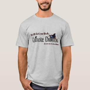 T-shirt L-douille de diamant de Don Quichotte