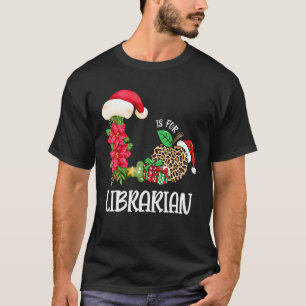 T-shirt L est pour Bibliothécaire