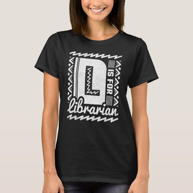 T-shirt L Est Pour Bibliothécaire (Devant)