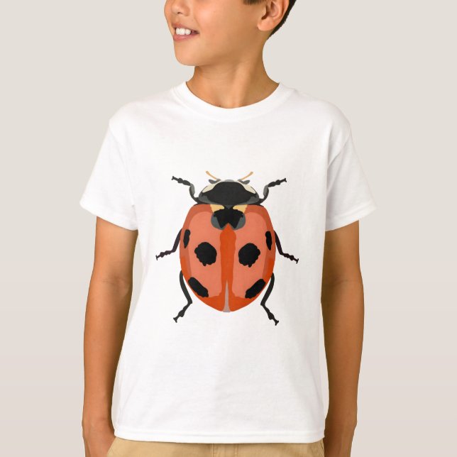 T-shirt L est pour Lady Bug (Devant)