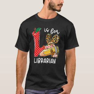 T-shirt L Est Pour Le Bibliothécaire Heureux Premier Jour 