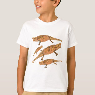 T-shirt L est pour Leaf Chameleon