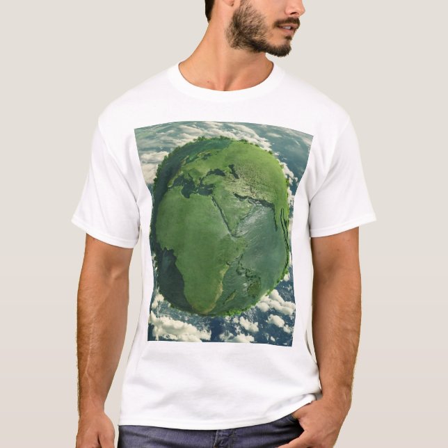 T-shirt L’éveil d’Isabelle : un voyage de C De l'environne (Devant)
