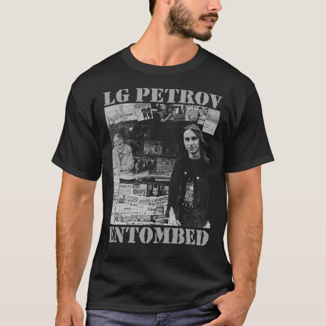 T-SHIRT L.G PETROV - ESSENTIEL ENTOMBÉ             (Devant)
