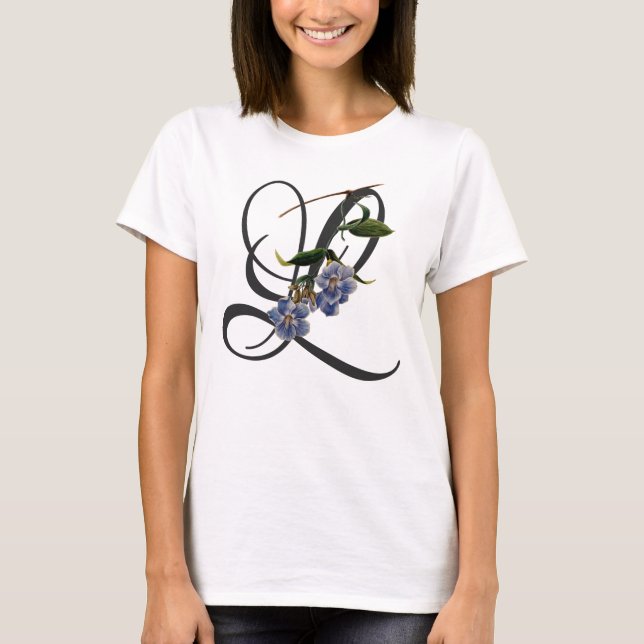 T-shirt L initial, Vintage Laurel Clockvine (Devant)