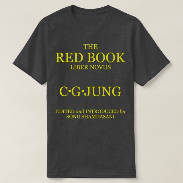 T-shirt L Jung Le Livre Rouge Liber Novus (Design devant)