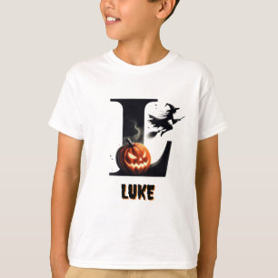 T-shirt L Monogram Trick ou Treat Cute Halloween