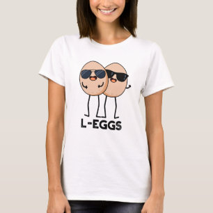 T-shirt L-OEufs Funny Egg Pun