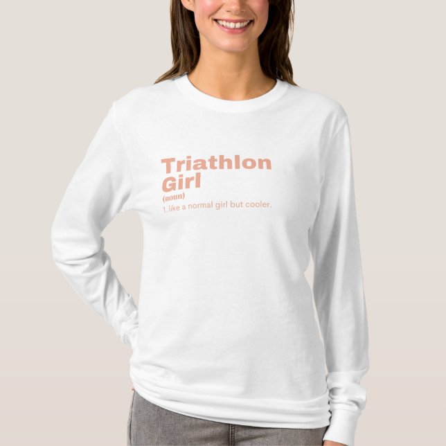 T-shirt l - Triathlon (Devant)