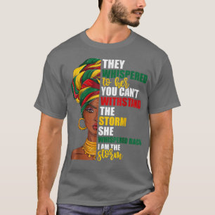 T-shirt La 12ème Fierté africaine Ts Pour les femmes Je su