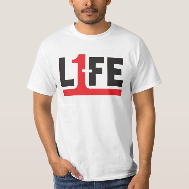 T-shirt La 1 VIE (Devant)