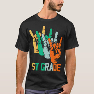 T-shirt La 1re année est mon jam vintage 80s Boombox Profe