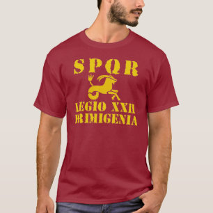 T-shirt La 22ème légion de 22 Caligula - Capricorne romain