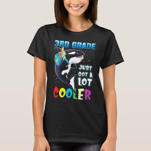 T-shirt La 3e année vient de devenir beaucoup plus cool Re (Devant)