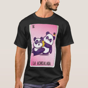 T-shirt La Achicalada Mexicaine Lotterie Cartes de Bingo